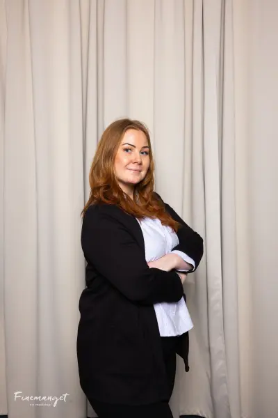 Sandra — marknadsansvarig på Finemanget